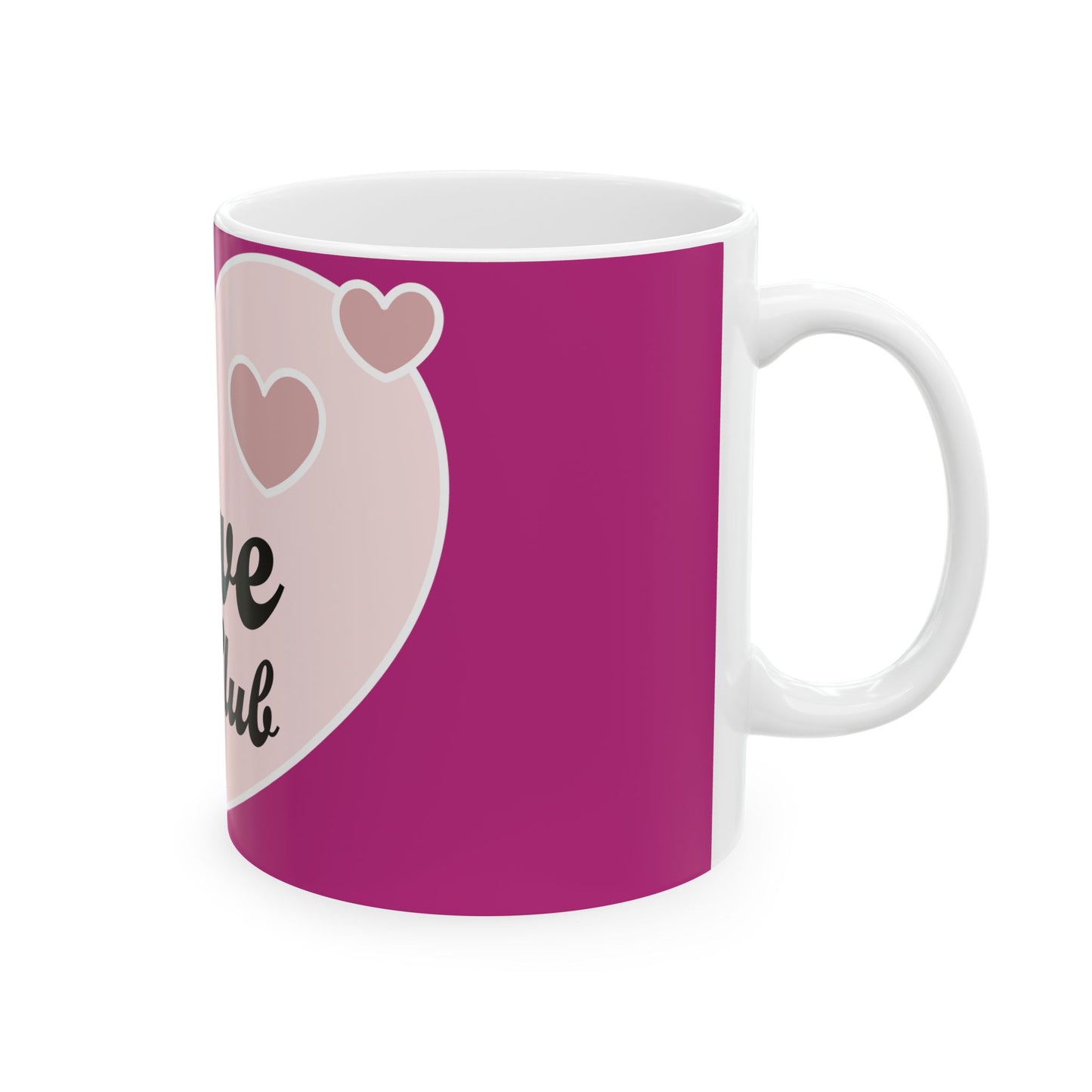 "Self Love Club" Ceramic Mug – Sip Self-Care in Style (11 oz, 15oz)