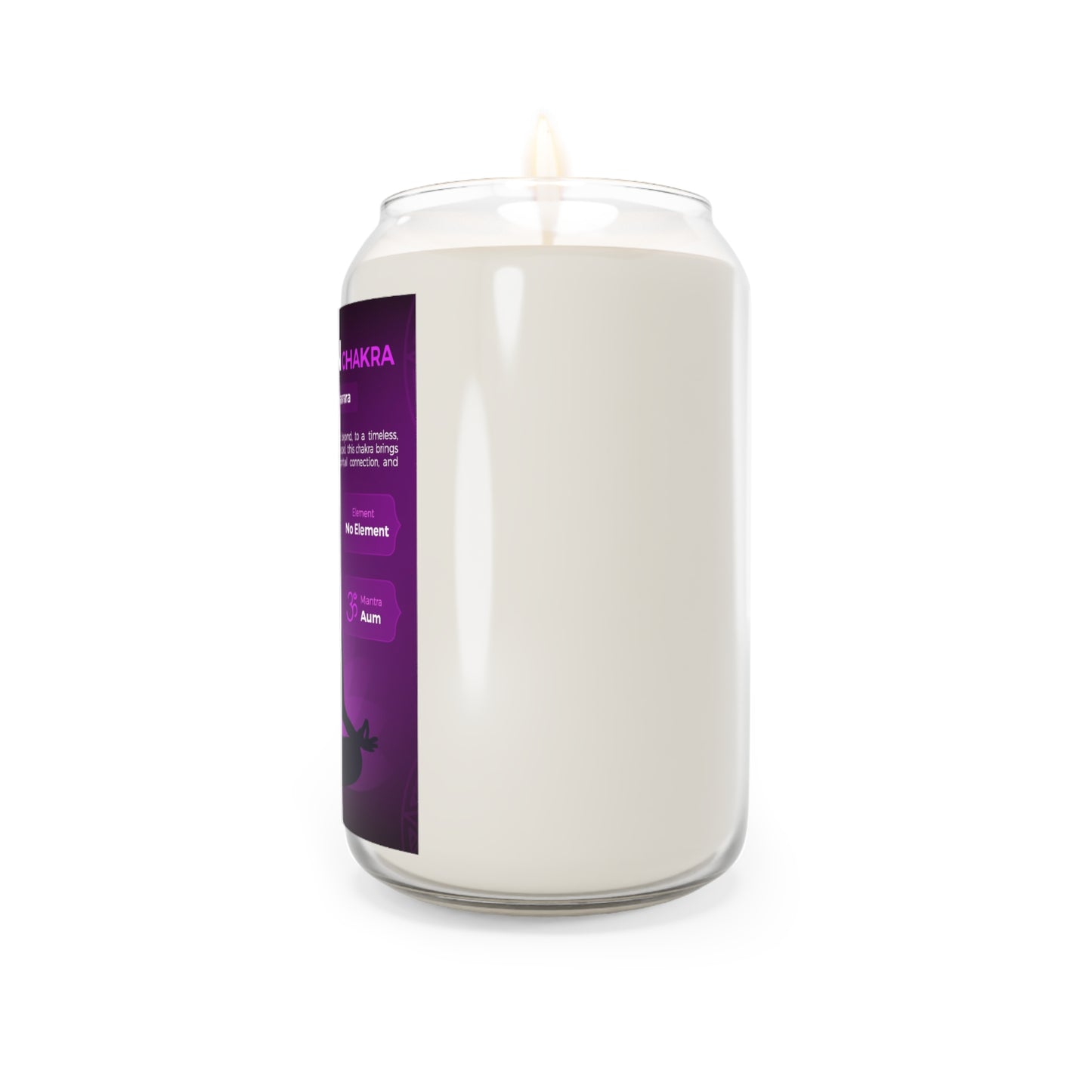 Crown Chakra Meditation Candle, 13.75oz